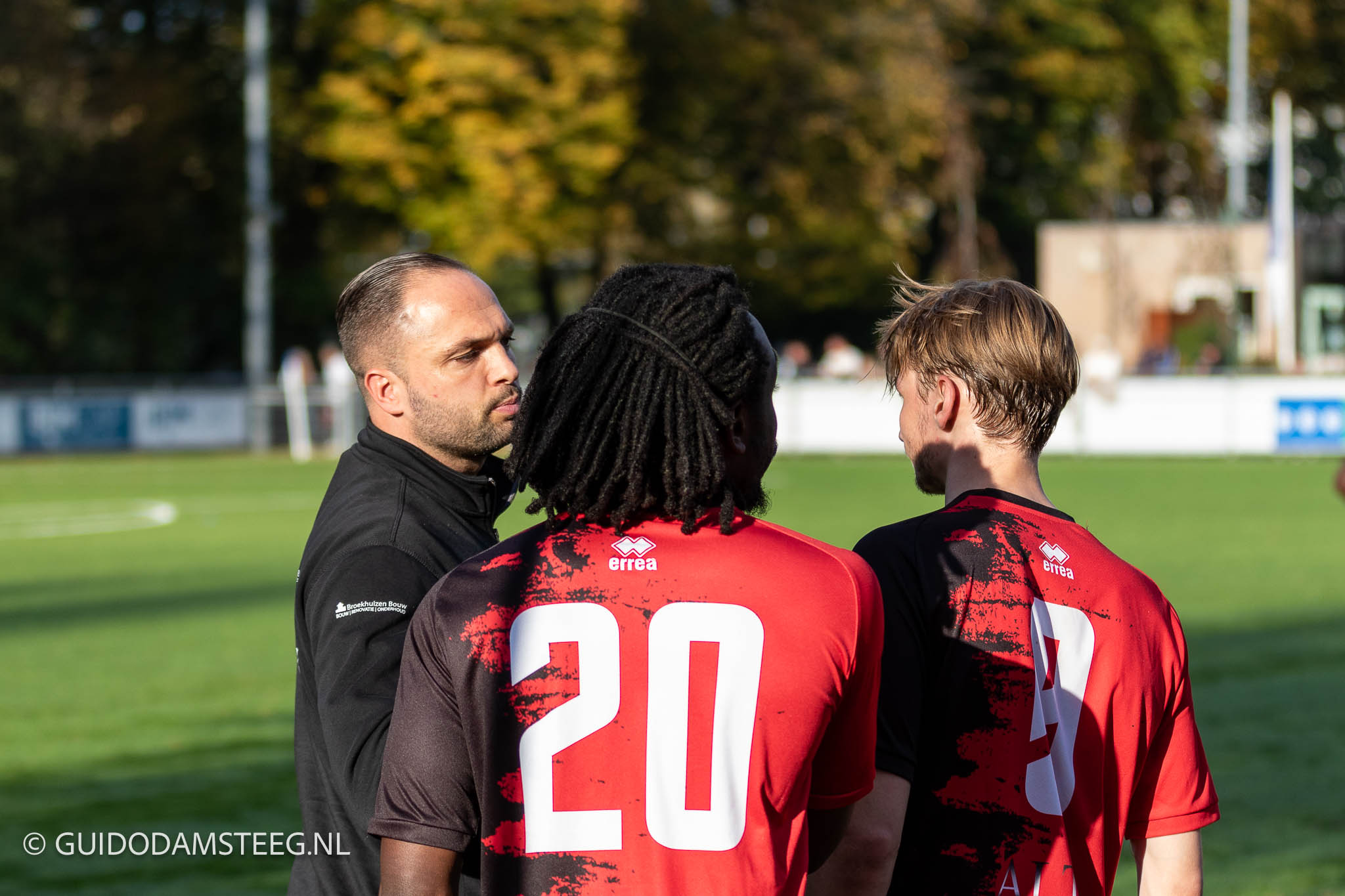 Trainer-coach Robbert Breedijk van sc Buitenveldert.